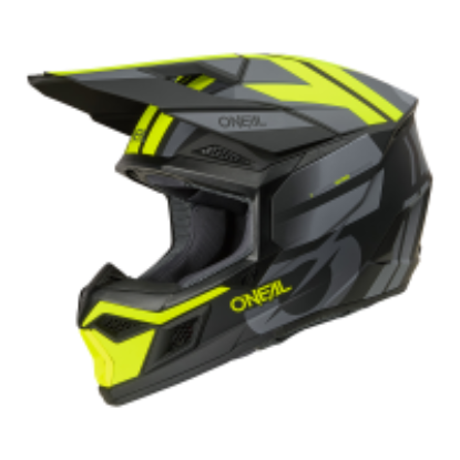 Picture of 3SRS Helmet RIDE black/gray/neon yellow