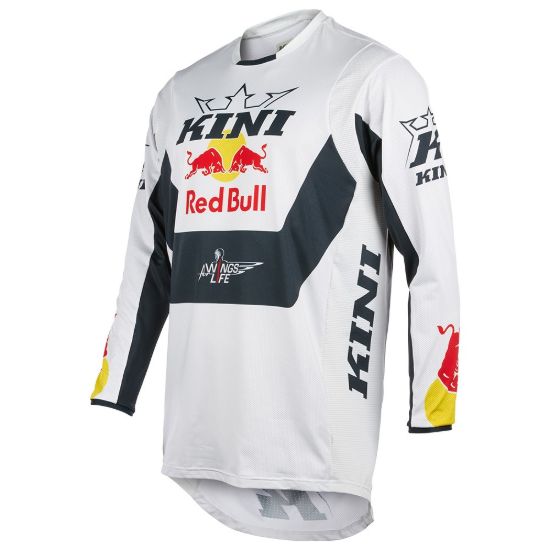 Picture of Kini Red Bull MXC Jersey Kini Red Bull 1.0  White