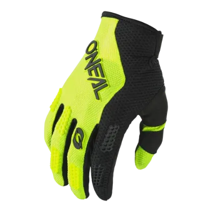 Picture of ELEMENT Youth Glove RACEWEAR black/neon yellow