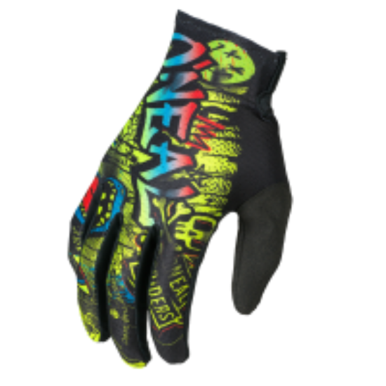 Picture of MATRIX Youth Glove RANCID black/neon yellow