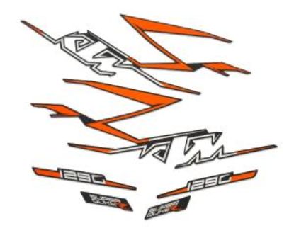 Picture of 1290 Duke 20-23 CARBON GRAPHICS KIT