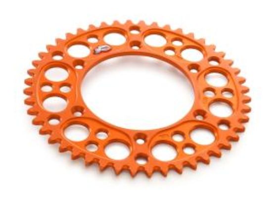 Picture of 125-500 SX(F)/EXC(F) 03-27 RENTHAL GP SPROCKET 44T - 53T