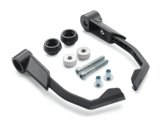 Afbeeldingen van 125-390 Adv/Duke/SMC/Enduro 24-26 BRAKE LEVER AND CLUTCH LEVER GUARD KIT