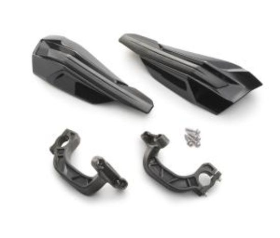 Afbeeldingen van 65-626 SX(F)/EXC(F) 05-27 FACTORY RACING HANDGUARD KIT BLACK